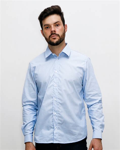 camisa social azul claro-4